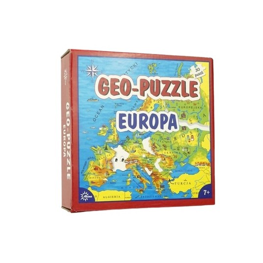 GEO- PUZZLE EUROPA 2212 -zdjęcie numer 1