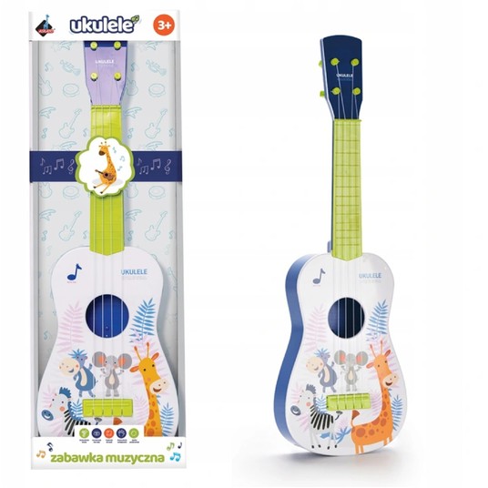 GITARA UKULELE ZIELONA 7034 -zdjęcie numer 1