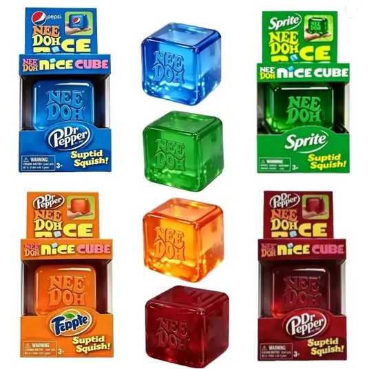 GNIOTEK KOSTKA LODU SQUEEZE FANTA/PEPSI/SPRITE 6X6 -zdjęcie numer 1