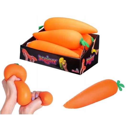 GNIOTEK SQUISHY MARCHEWKA 28CM 7498 -zdjęcie numer 1