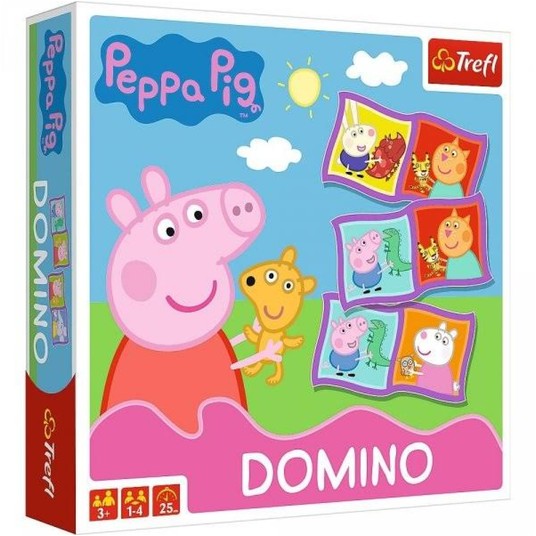GRA DOMINO ŚWINKA PEPPA 02066 -zdjęcie numer 1