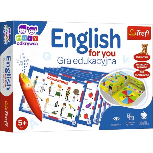 GRA ENGLISH FOR YOU MAGICZNY OŁÓWEK 02113 -zdjęcie numer 1