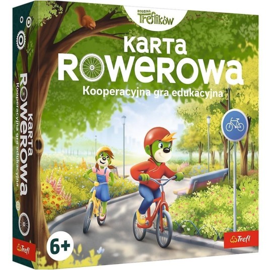 GRA KARTA ROWEROWA RODZINA TREFLIKÓW 02910 -zdjęcie numer 1