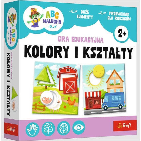 GRA KOLORY I KSZTAŁTY ABC MALUCHA 02904 -zdjęcie numer 1