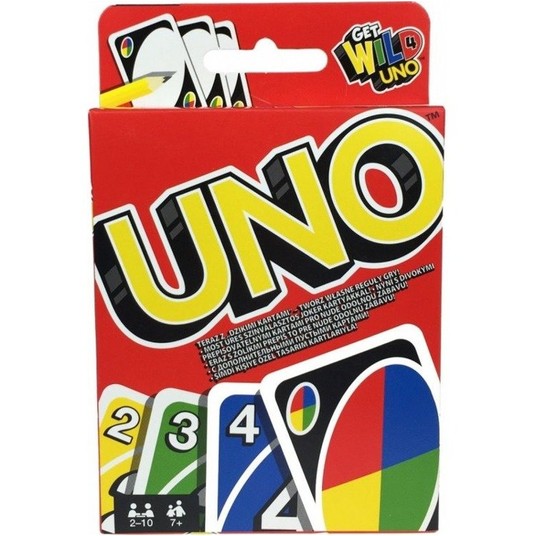 GRA MATTEL KARTY UNO W2085 6720 -zdjęcie numer 1