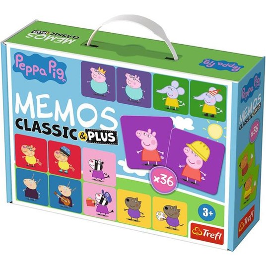 GRA MEMOS CLASSIC & PLUSŚWINKA PEPPA 02270 -zdjęcie numer 1