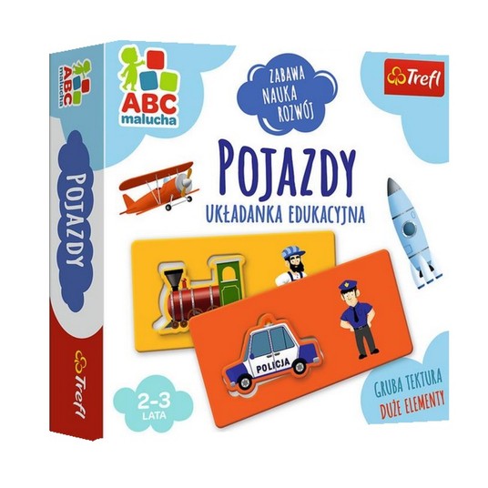GRA POJAZDY ABC MALUCHA 01942 -zdjęcie numer 1