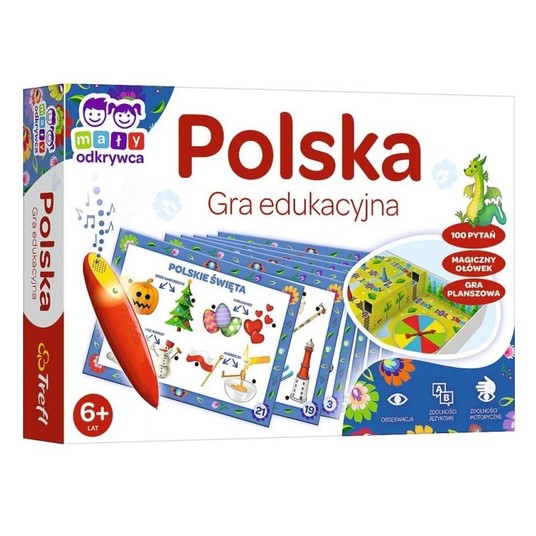 GRA POLSKA MAGICZNY OŁÓWEK 02114 -zdjęcie numer 1