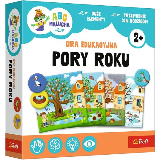 GRA PORY ROKU ABC MALUCHA 02906 -zdjęcie numer 1
