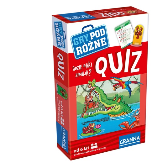 GRA QUIZ GDZIE RAKI ZIMUJĄ 2140 -zdjęcie numer 1