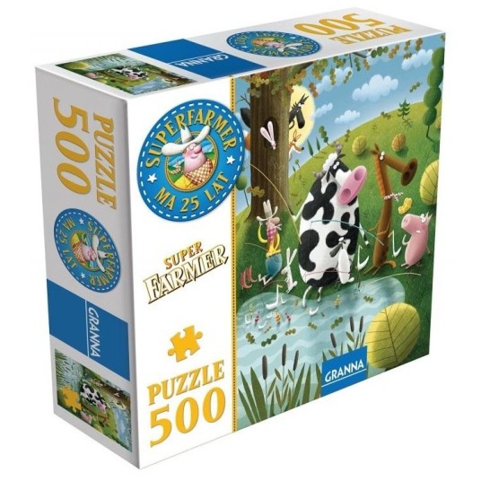 GRA SUPERFARMER PUZZLE 500EL 4168 -zdjęcie numer 1