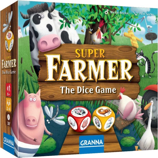 GRA SUPERFARMER THE DICE GAME 4762 -zdjęcie numer 1