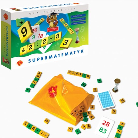 GRA SUPERMATEMATYK 4663 -zdjęcie numer 1