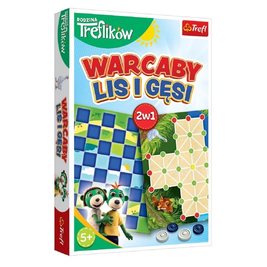 GRA WARCABY LIŚ I GĘSI RODZINA TREFLIKÓW 02301 -zdjęcie numer 1