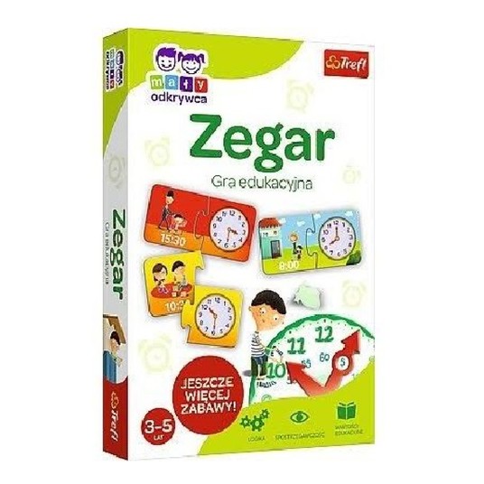 GRA ZEGAR MAŁY ODKRYWCA 01948 -zdjęcie numer 1