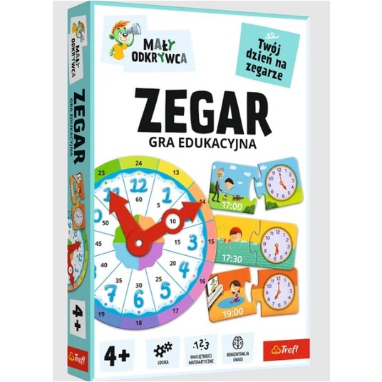 GRA ZEGAR RODZINA TREFLIKÓW 02809 -zdjęcie numer 1