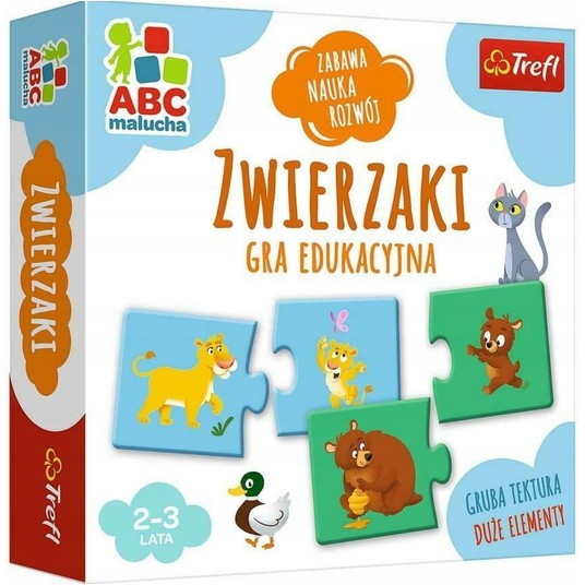 GRA ZWIERZAKI / ABC MALUCHA 01940 -zdjęcie numer 1