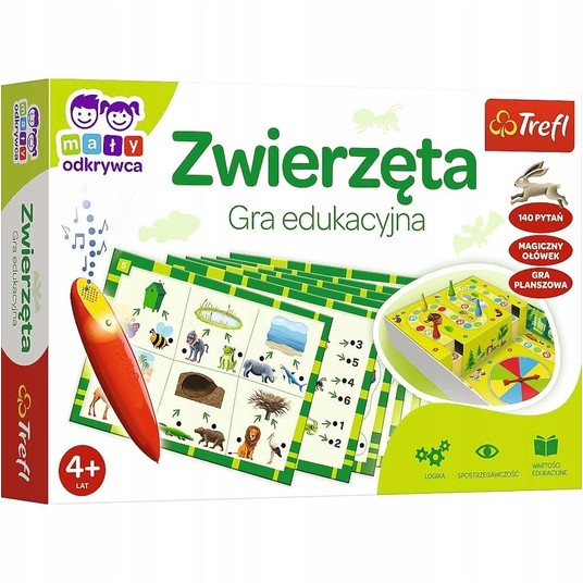 GRA ZWIERZĘTA MAGICZNY OŁÓWEK 02111 -zdjęcie numer 1