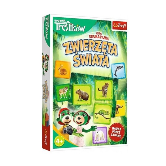 GRA ZWIERZĘTA ŚWIATA RODZINA TREFLIKÓW 02337 -zdjęcie numer 1