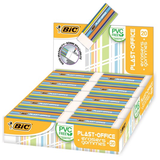 GUMKA BIC PLASTOFFICE 927867 A"20 -zdjęcie numer 1