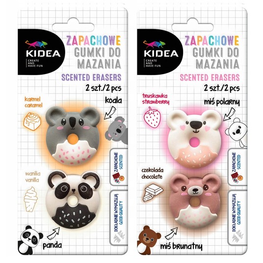 GUMKA DO MAZANIA ZAPACHOWA PANDA 2 SZT KOALA 0410 -zdjęcie numer 1