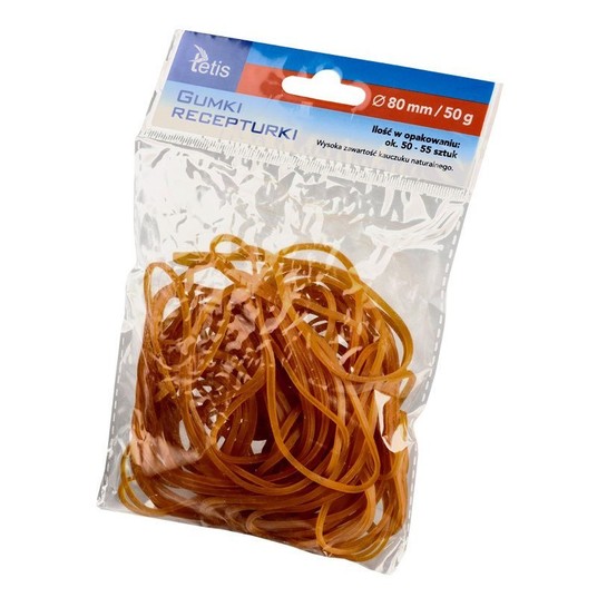 GUMKI RECEPTURKI 80MM 50G GG205-E -zdjęcie numer 1
