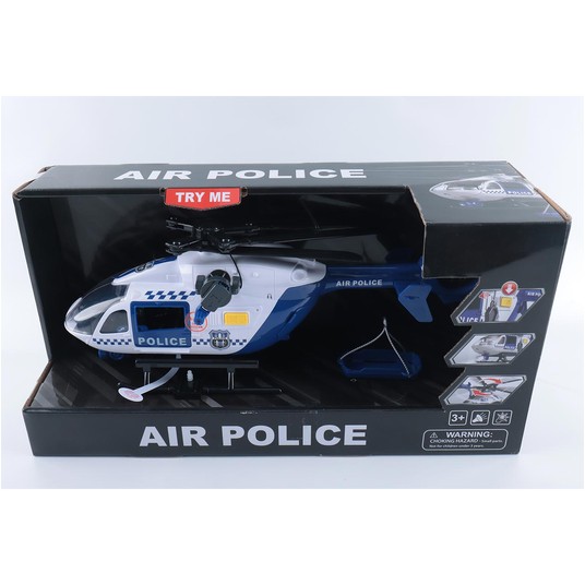 Helikopter Policja 38x12x16 świ 2212 -zdjęcie numer 1