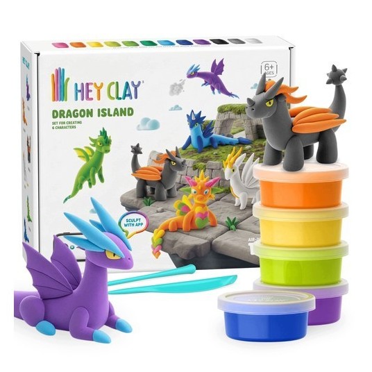 HEY CLAY ZEST WYSPA SMOKÓW + AKCESORIA 5759 -zdjęcie numer 1