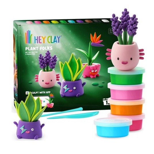 HEY CLAY ZEST.ZIELONA EKIPA + AKCESORIA 15PAK 5834 -zdjęcie numer 1