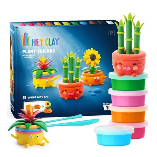 HEY CLAY ZEST ZIELONI PRZYJACIELE + AKCESORIA 5841 -zdjęcie numer 1