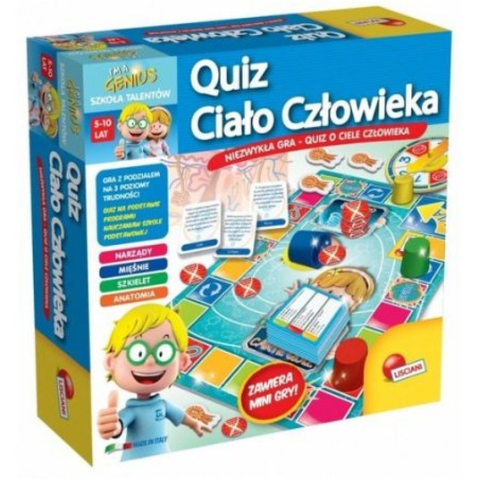 I'M A GENIUS QIUZ CIAŁO CZŁOWIEKA 7794 -zdjęcie numer 1