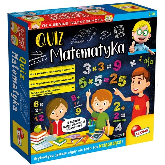 I'M A GENIUS QUIZ MATEMATYKA 4381 -zdjęcie numer 1