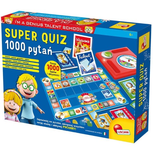I'M GENIUS SUPER QUIZ 1000 PYTAŃ 9072 -zdjęcie numer 1