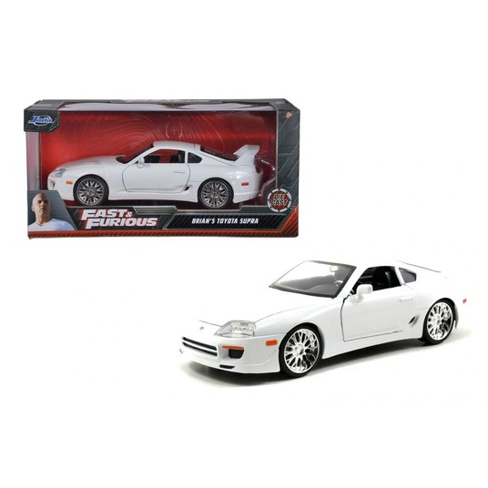 JADA F&F TOYOTA SUPRA WHITE 1995 1:24 0778 -zdjęcie numer 1