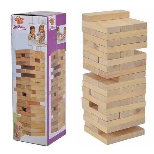 JENGA CHWIEJĄCA SIĘ WIEŻA Eichhorn 4182 -zdjęcie numer 1