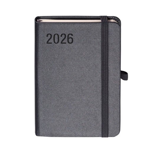 KALENDARZ 2026 RUBI A6 TDW GRAFITOWY 2402 -zdjęcie numer 1