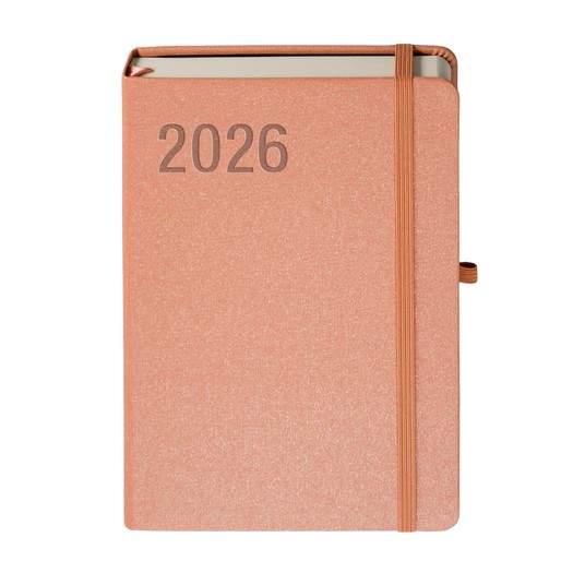 KALENDARZ 2026 SAKURA A5 TDW MIEDZIANY 2464 -zdjęcie numer 1