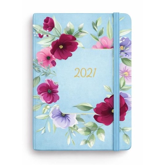Kalendarz 2027 Botanical A6 tygodniowy Azalia 9067 -zdjęcie numer 1
