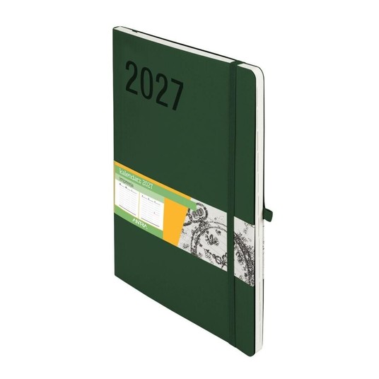 Kalendarz 2027 Impresja B5 tygodniowy zielony 9555 -zdjęcie numer 1