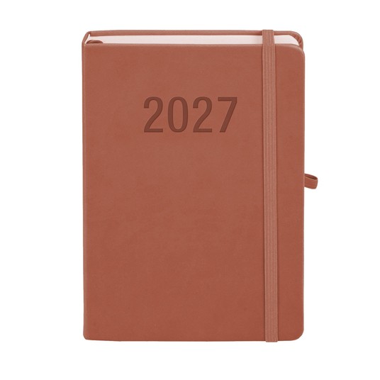 Kalendarz 2027 Memofix A5 dzienny mocha mousse8213 -zdjęcie numer 1