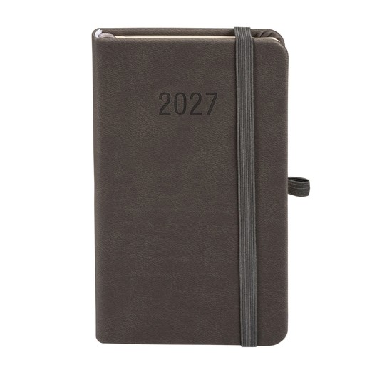 Kalendarz 2027 Memofix A6 tygodniowy grafit 8350 -zdjęcie numer 1