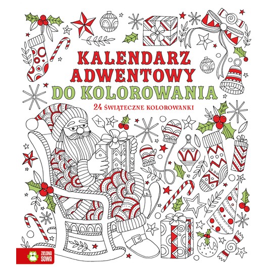 Kalendarz adwentowy do kolorowania 8276 -zdjęcie numer 1