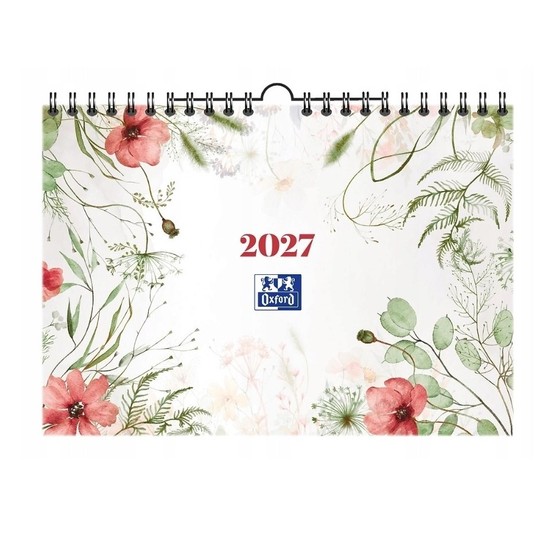 KALENDARZ SCI OXF HERBAL SPI A4 12K 2027 0250 -zdjęcie numer 1