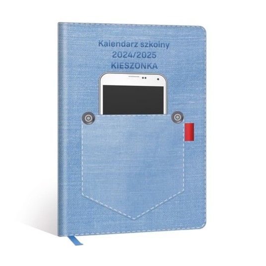 KALENDARZ SZKOLNY KIESZONKOWY A5 2024/2025 -zdjęcie numer 1