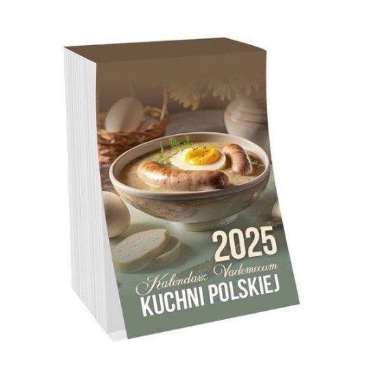 KALENDARZ VADEMECUM KUCHNI POLSKIEJ 2025 7x12 3370 -zdjęcie numer 1