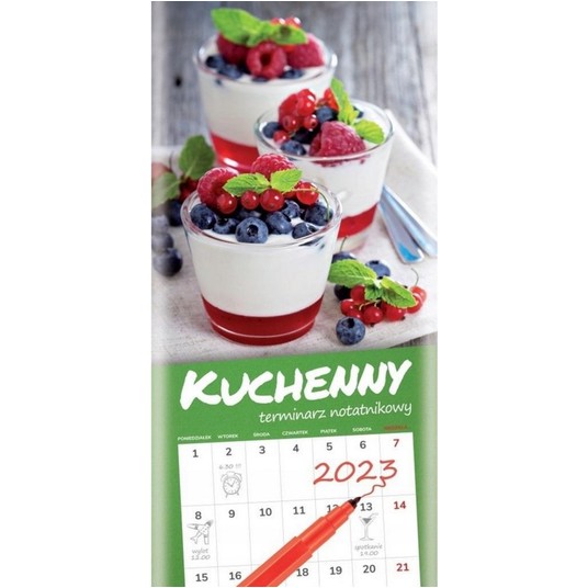 KALENDZARZ NOTATNIKOWY KUCHENNY 2025 6249 -zdjęcie numer 1