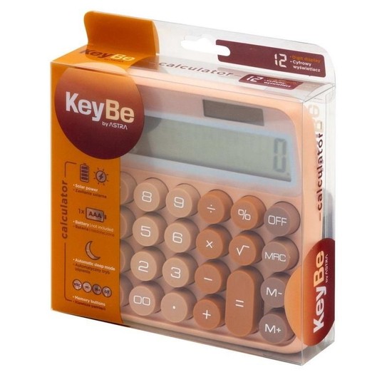 KALKULATOR ROZM. M KEYBE by ASTRA Neon Line 2 6369 -zdjęcie numer 1