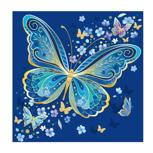 KARNET Blue Butterfly 3753 -zdjęcie numer 1