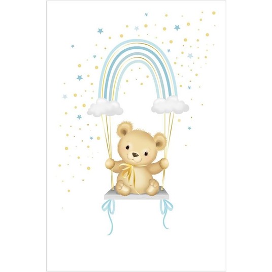 KARNET Blue Rainbow Teddy 3869 -zdjęcie numer 1