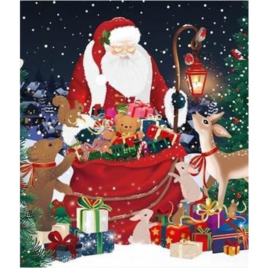 Karnet Boże Narodzenie Christmas Chimney Pack 8409 -zdjęcie numer 1